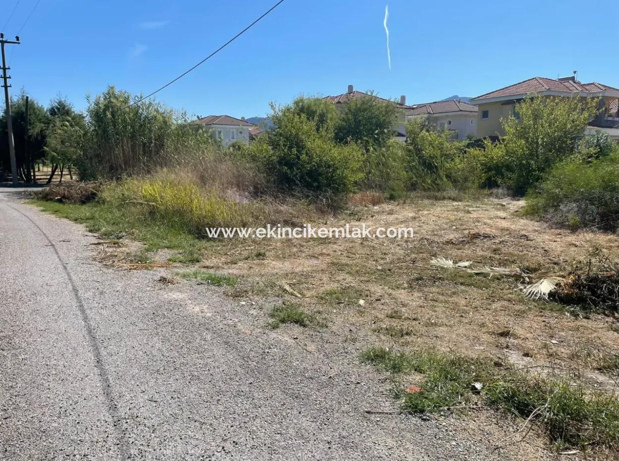 1000M2 Land For Sale In Dalyan Gülpinar Corner