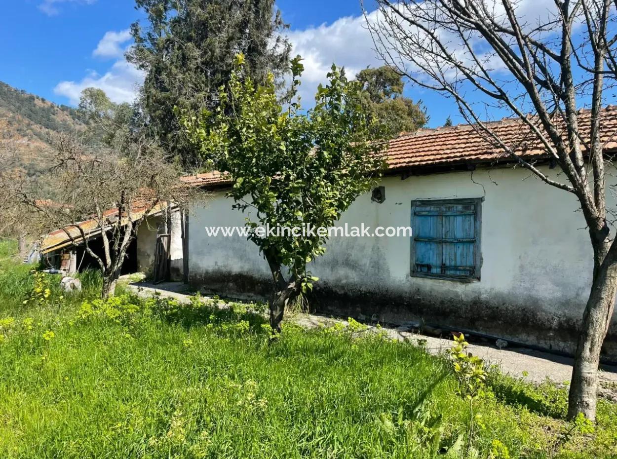 Village House For Sale In 1981M2 Plot In Sourliyurtda