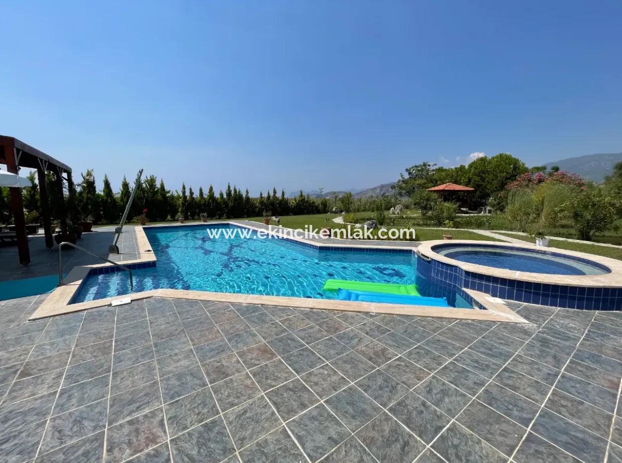 Dalyan 4 1 Luxury Villa For Sale In 7000M2 Land