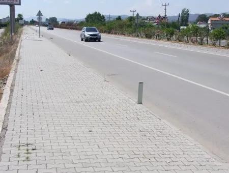 Commercial Plot 2500M2 Plot For Sale Bargain For Sale In Fethiye From The Main Road To Zero