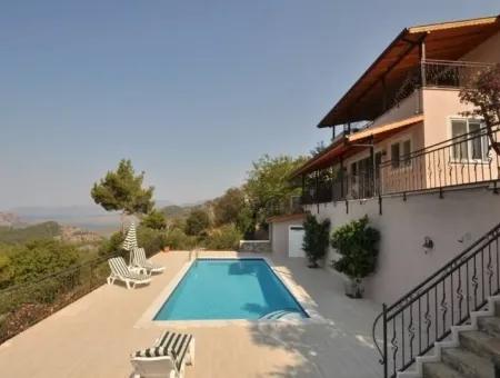 Villa Gokbel Dalyan Iztuzu Villa For Sale With Full Sea View For Sale In Gokbel