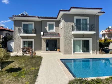 Villa For Sale In 514M2 Land In Dalyan Gülpinar