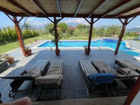 Dalyan 4 1 Luxury Villa For Sale In 7000M2 Land