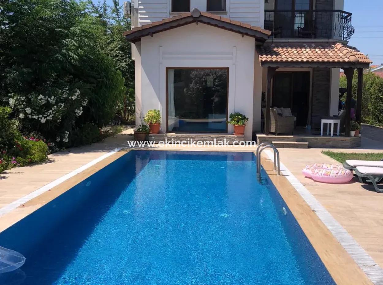 Dalyan Satılık Villa 615M2 Arsa İçinde 3+1 Satılık Villa