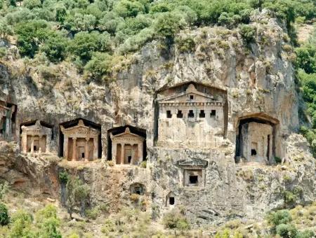 Dalyan Maraş Satılık Arsa Kral Mezarları Manzaralı 1026M2 Satılık Arsa